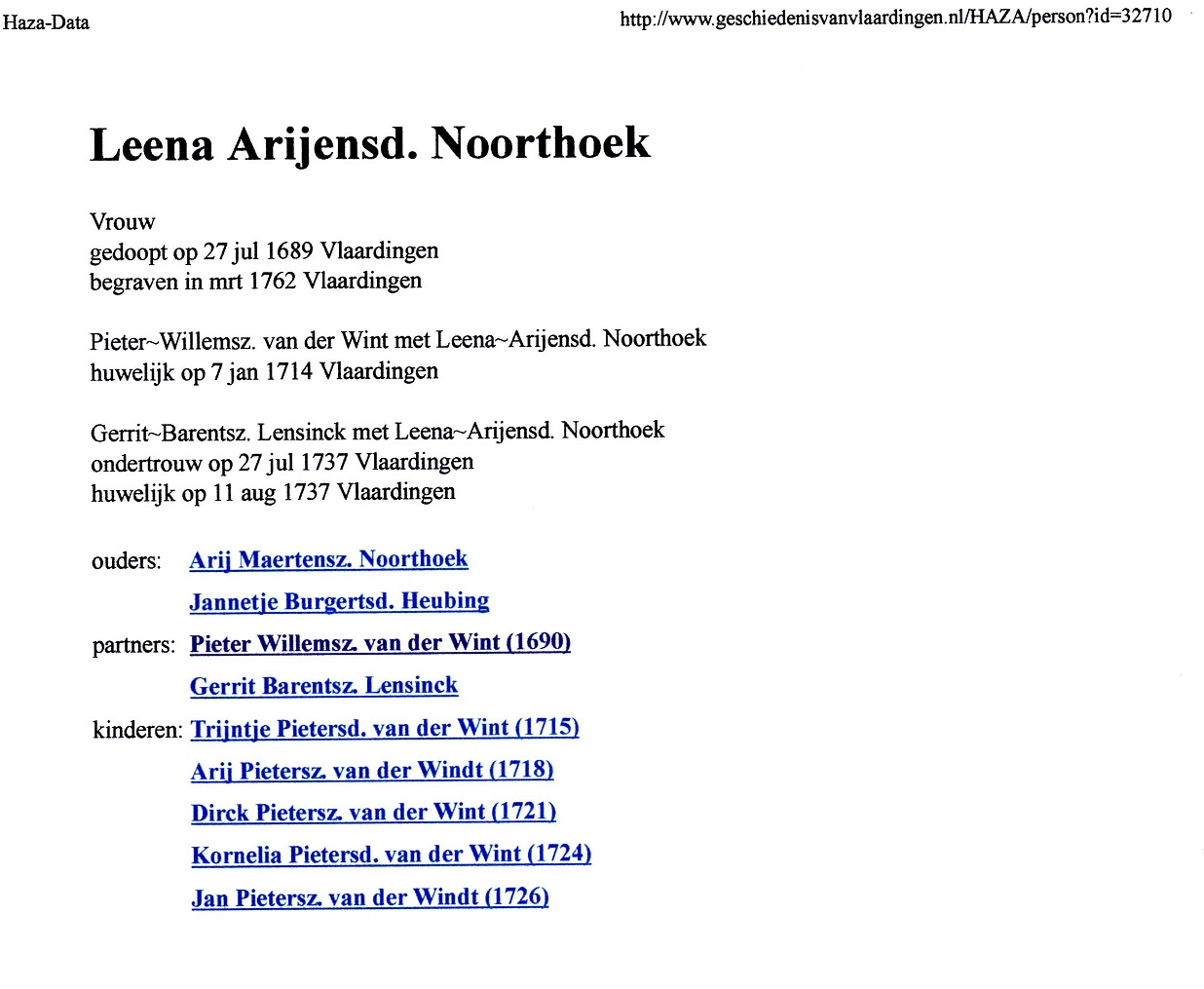 1689-07-27 Leena Arijensd Noorthoek