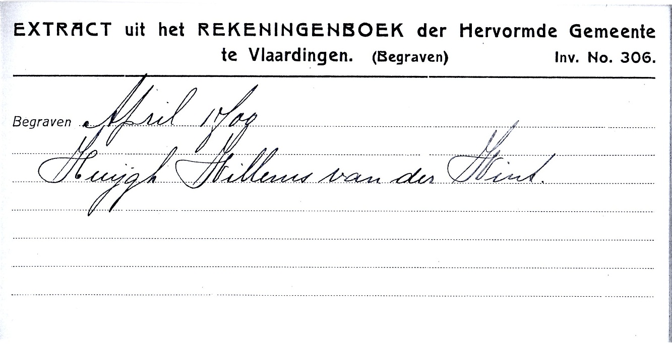 1700-04 Begraven Huijgh Willemsz van der Wint