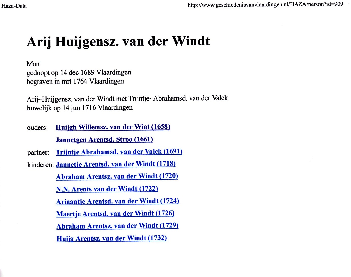 1689-12-14 Arij Huijgensz van der Windt (2)