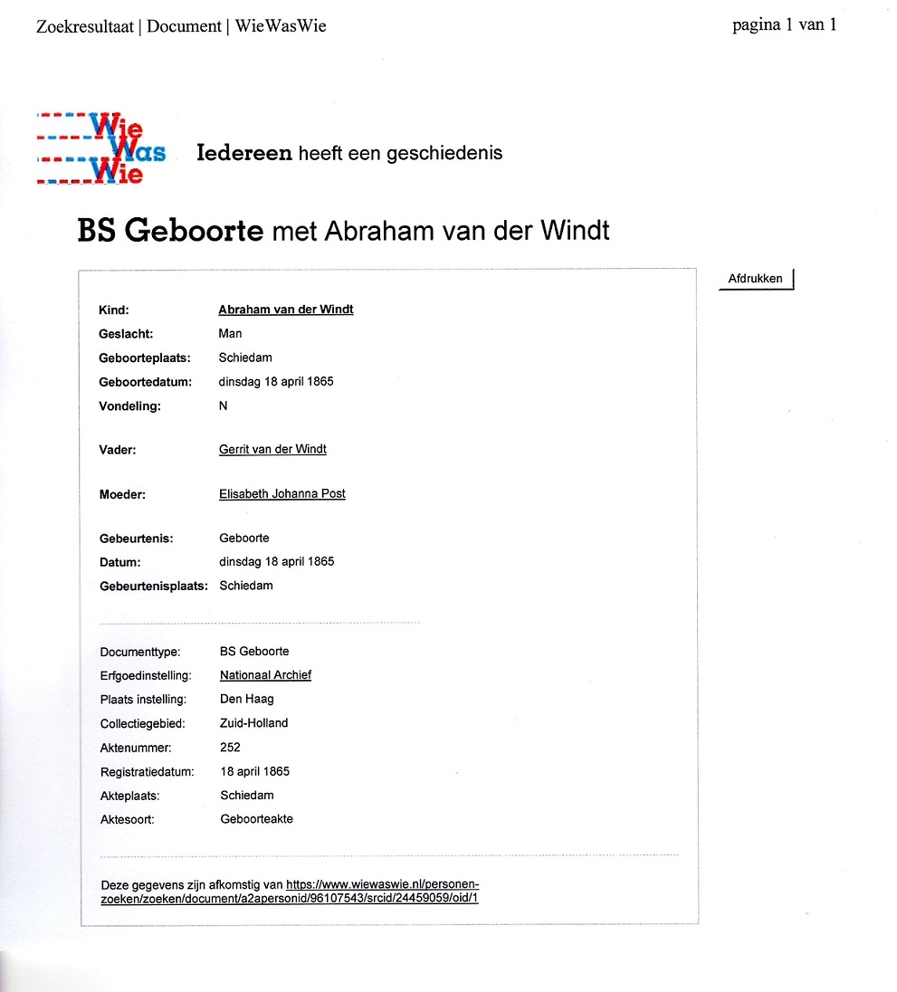 1865-04-18 Abraham van der Windt