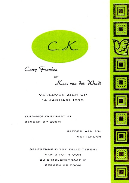 1973-01-14-verloving-jacobus-koos-van-der-windt-en-cornelia-maria-martina-cor-franken
