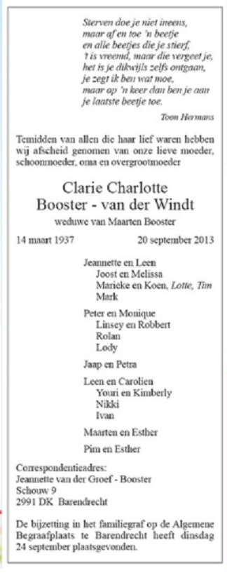 2013-09-20-overlijden-clara-clarie-charlotte-van-der-windt